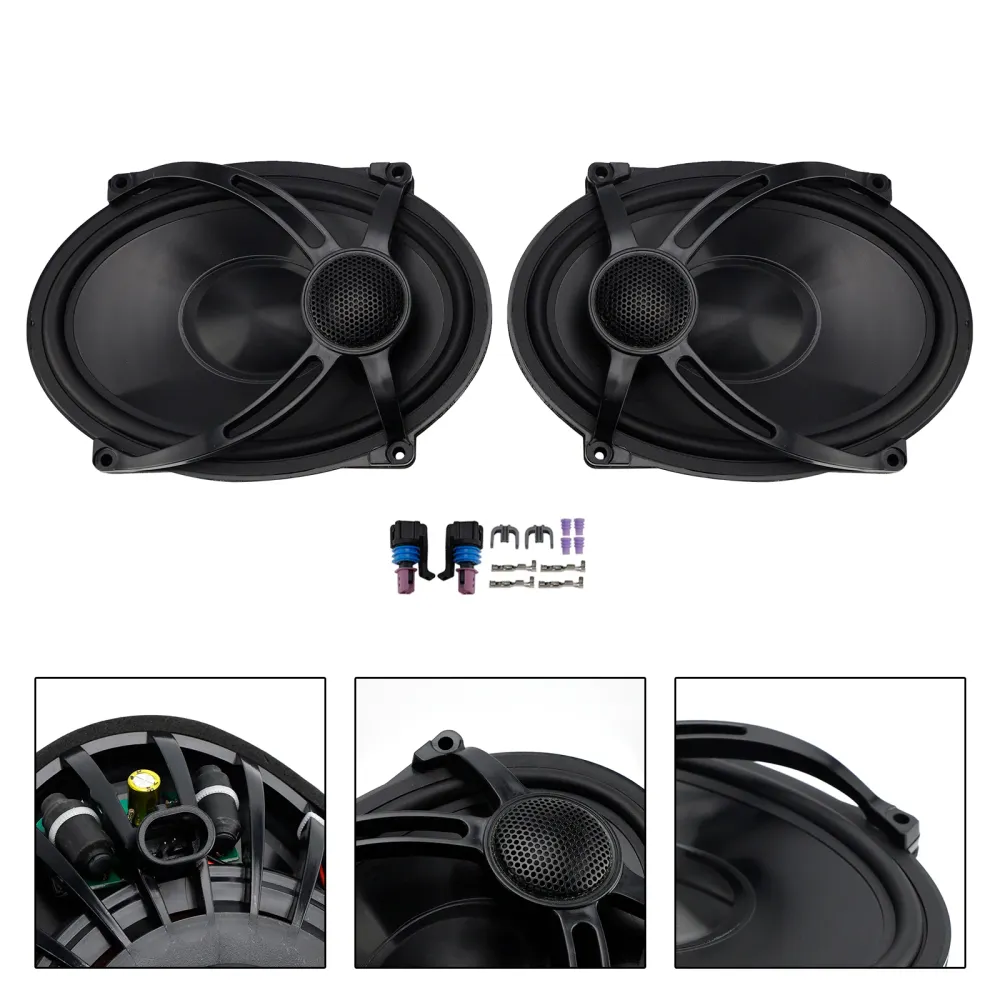 1994-2024 Touring Road Glide Flhr 2X 5"X7" Saddlebag Lid Speakers Kit