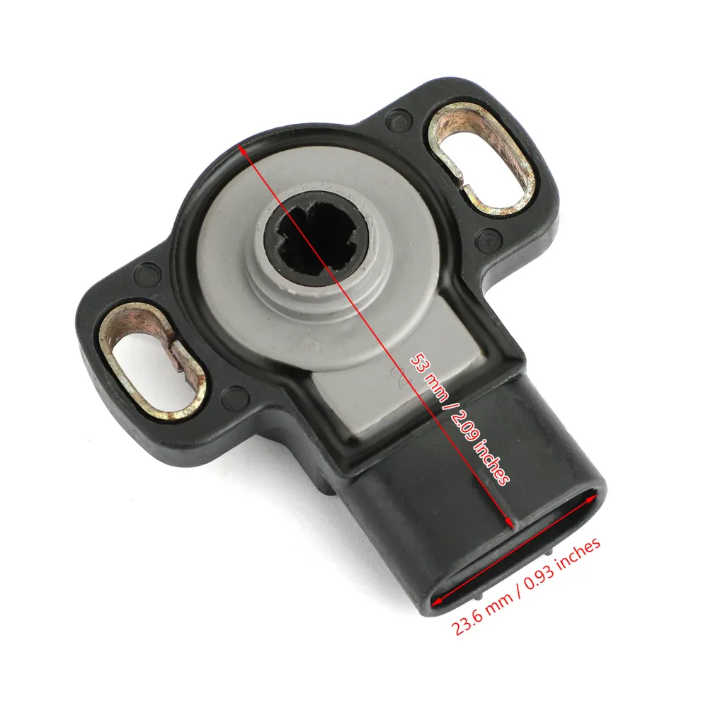 Suzuki GSX600F GSXR600 GSXR750 Sensor de posição do acelerador TPS 13550-13D60 genérico
