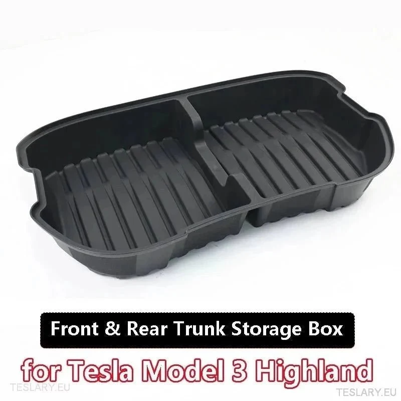 Tesla 3 Highland Custom Projetado Perfect Fit Frunk Organizador