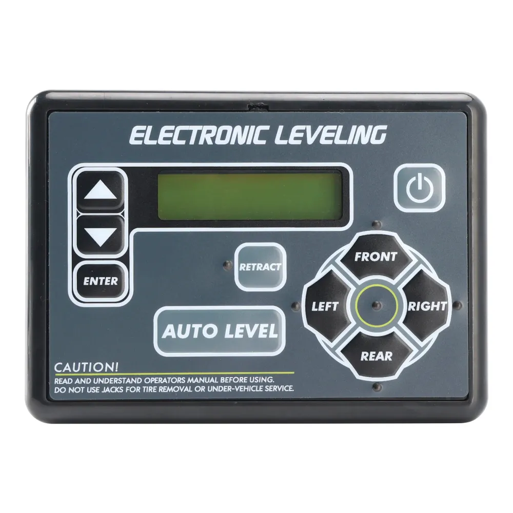 RV Controle do solo Touchpad de nível automático 421484 com botão para Lippert 5th Wheel