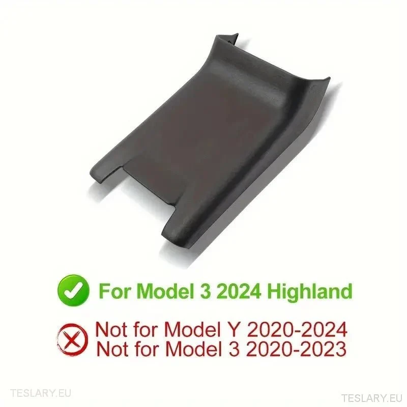 Tesla Modelo 3 Painel de chute traseiro do Highland para console central