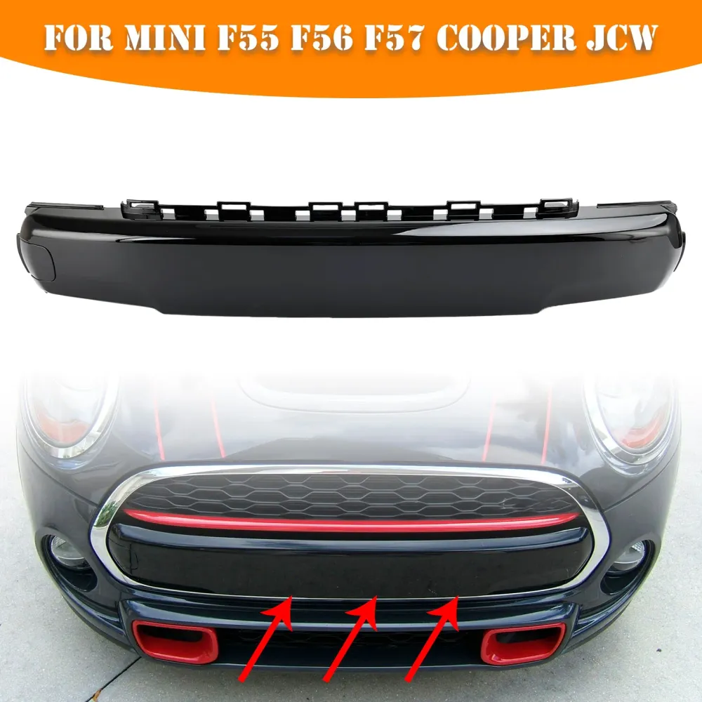 Tampa da placa da frente frontal Blift Black Mini F55 F56 F57 Cooper JCW 51117337791
