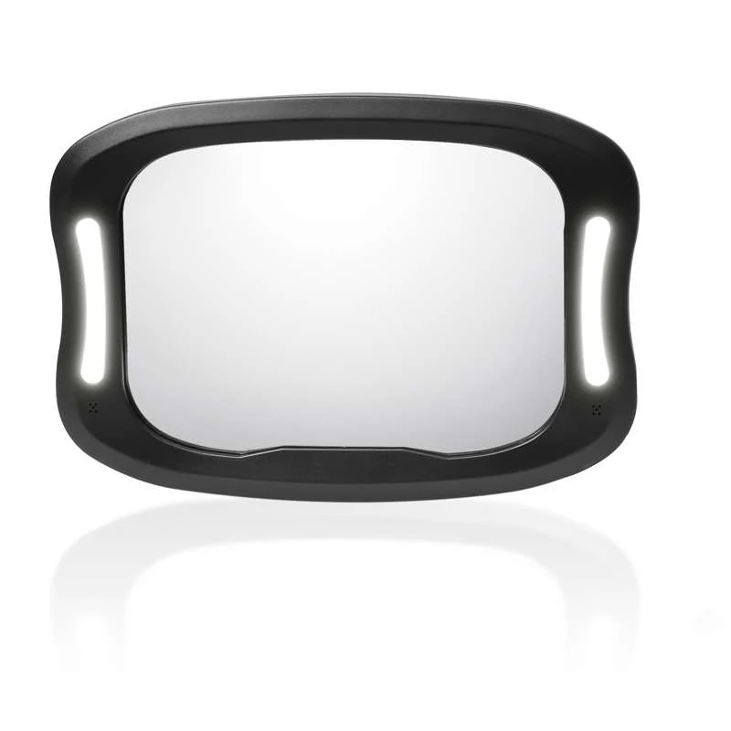 Kid'oh Espelho de carro / espelho retrovisor com luz LED - preto