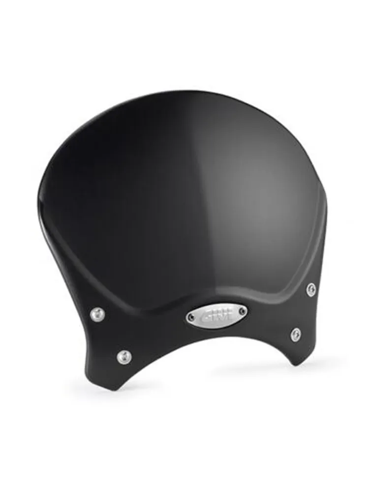 Givi Parabrisas Naked Aluminio Negro