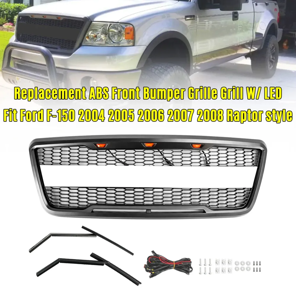 2004 2005 2006 2007 2008 FORD F150 Raptor Raptor Mesh Mesh Capuz Grila