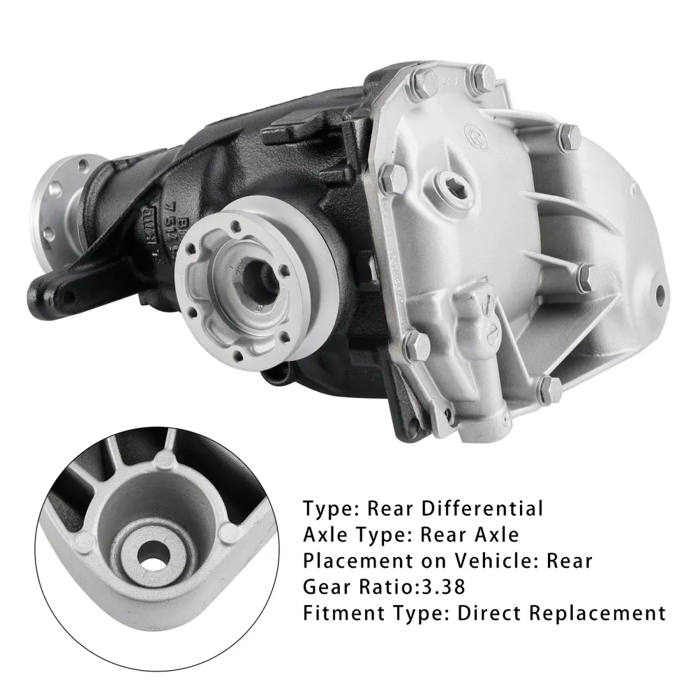 Transportador diferencial traseiro 3,38 RATIO PARA BMW E81 E87 E90 E91 E92 318I 323I