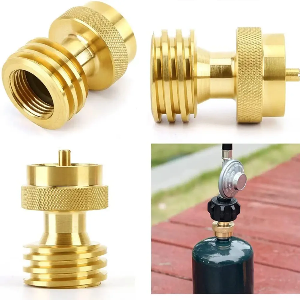 Adaptador de tanque de propano de chama brasileira