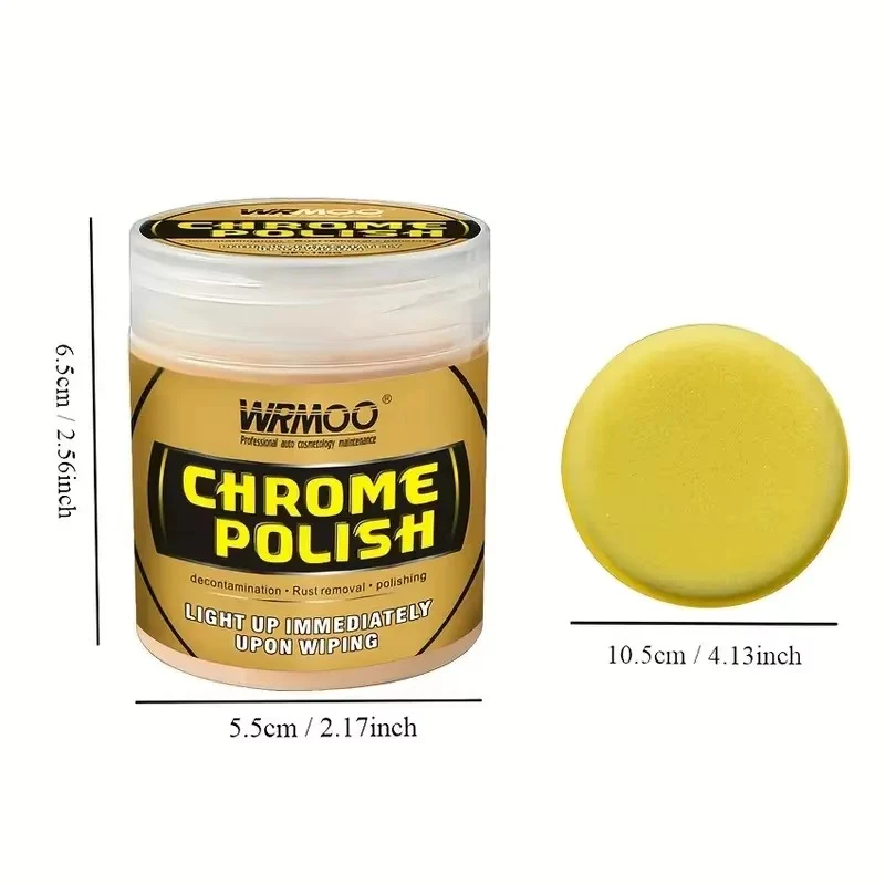 Pasta Polidora de Cromo para Metais Sanitários WRMOO