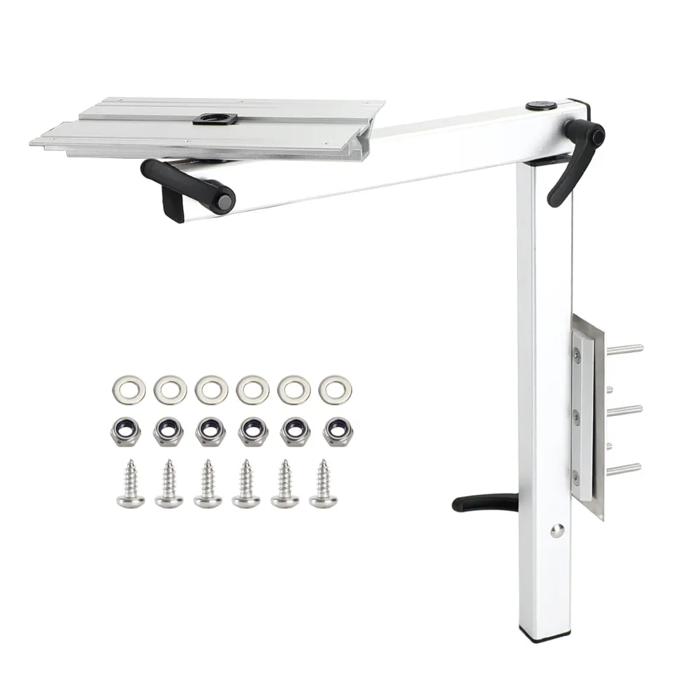 perna da mesa RV giro dobrável marinho e ajuste 360 graus Campervans Motorhome Table Pergui