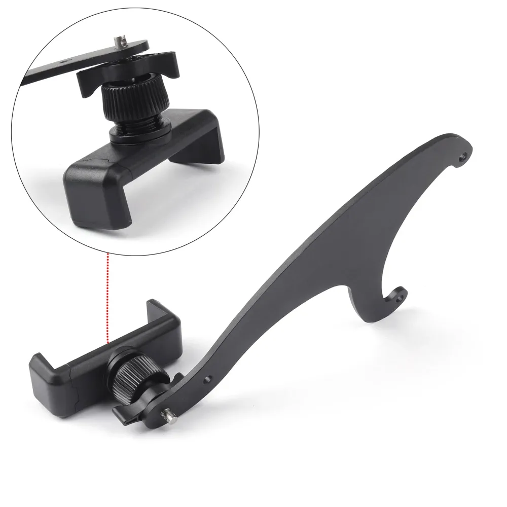 Mini Cooper F54 F55 F56 360 掳 ROTAÇÃO Phone Phone Mount Cradle Stand Stand