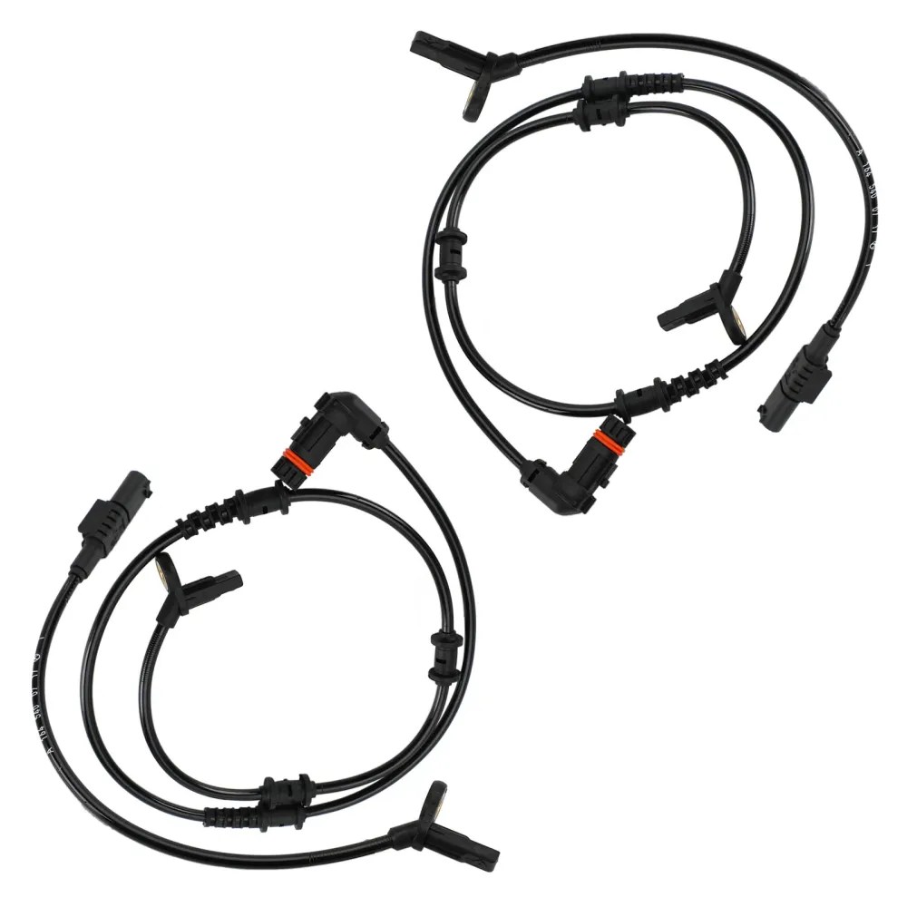 Conjunto de 4 peças de sensor de velocidade ABS dianteiro e traseiro para Mercedes-Benz W164 ML350 ML320
