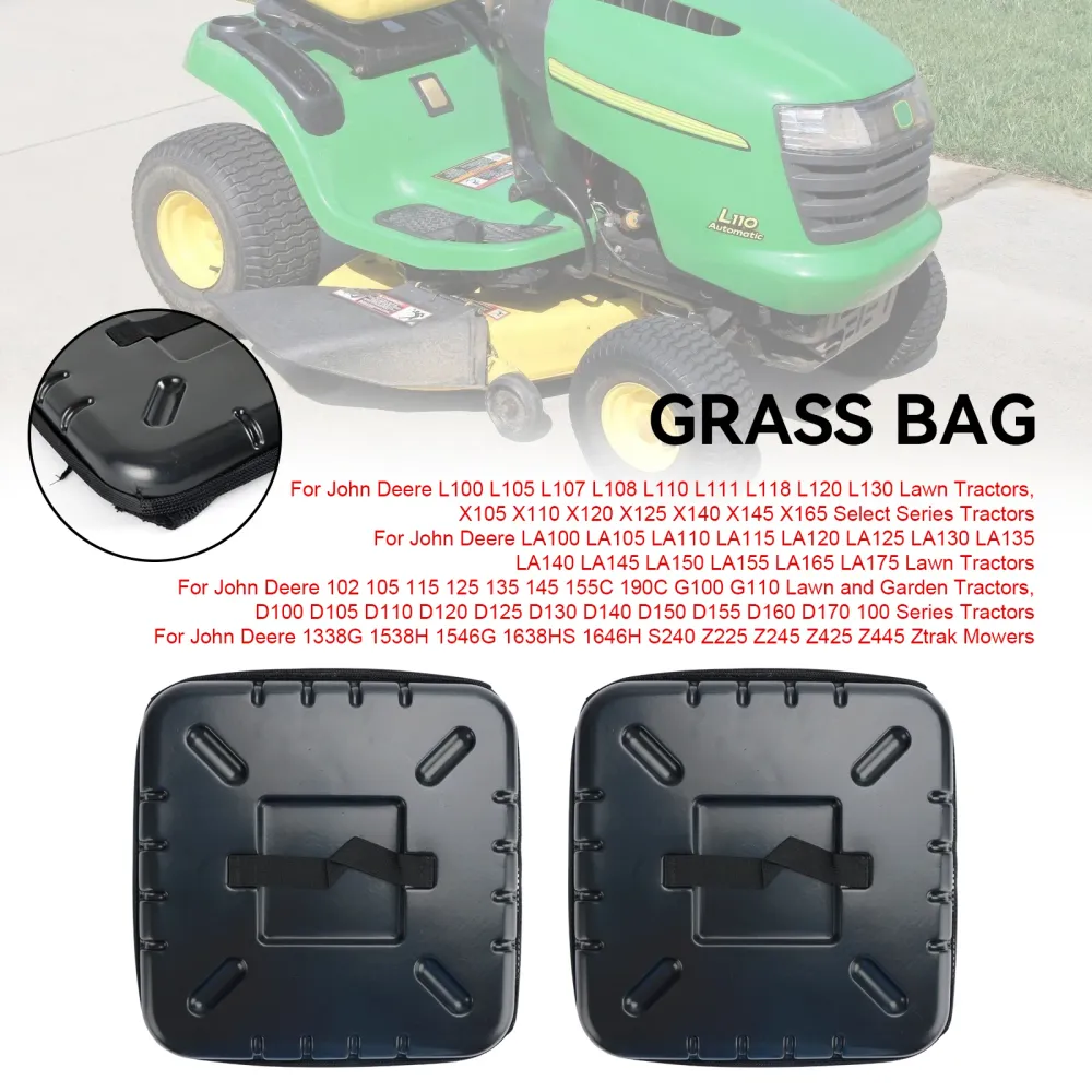 Bolsa de grama de densidade média AM122416 FIT John Deere L 100 105 107 110 G100 LA 110