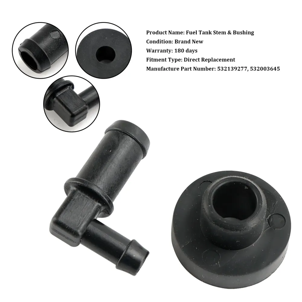 Kit de caule e bucha do tanque de combustível 532139277 532003645 FIT Husqvarna