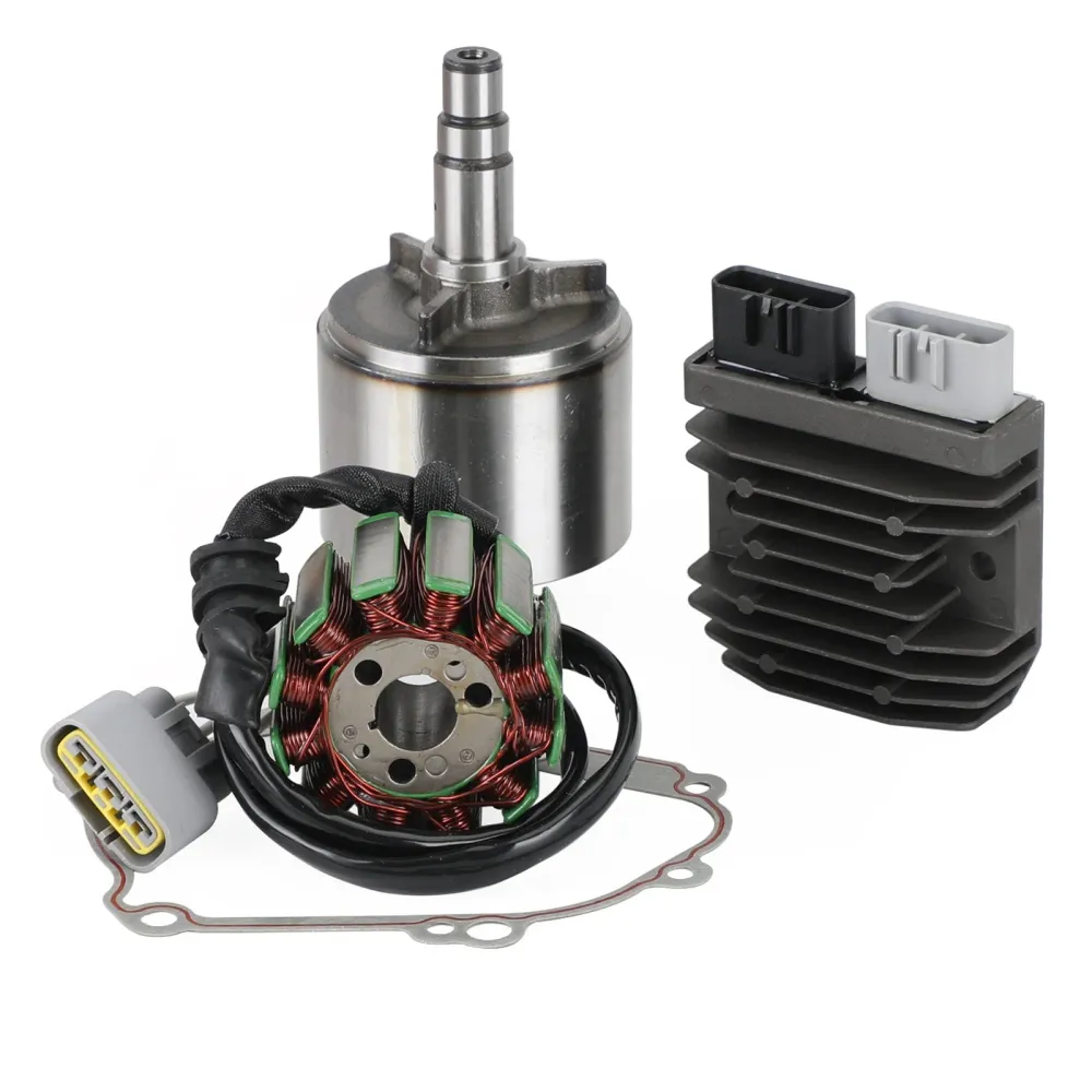 06-15 Yamaha R1 04-08 FZ8N FZ8S FZ1 Rotor do volante+estator+regulador+gaxeta genérica
