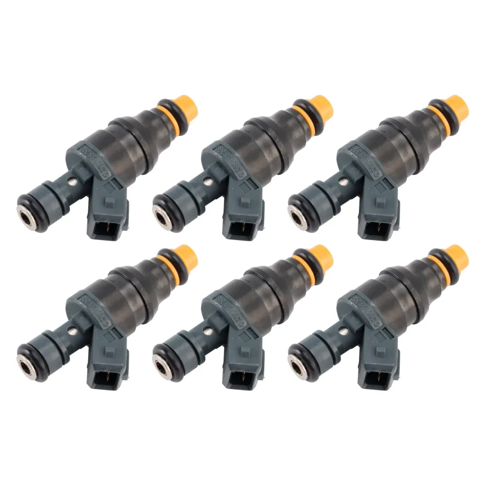 10.1992-06.1993 Mercedes-Benz W124 Sedan 6Pcs Fuel Injector 0000787323