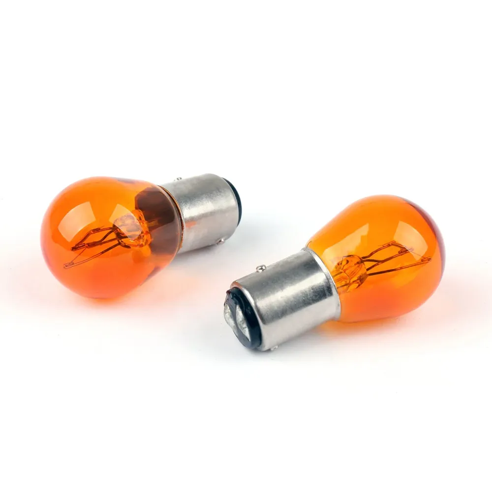 10pcs Osram 7528y 12V 21/5W P21/5W Bay15d Stop DRL Lights Lâmpadas Bulbos âmbar 2200K genérico