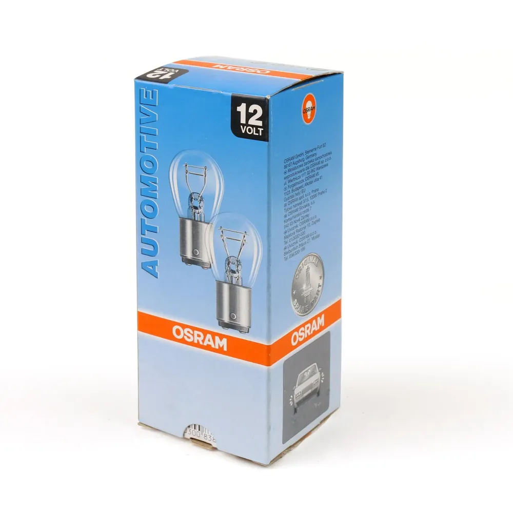 10pcs Osram 7528y 12V 21/5W P21/5W Bay15d Stop DRL Lights Lâmpadas Bulbos âmbar 2200K genérico
