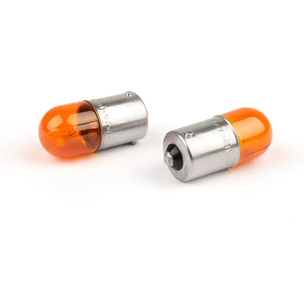 10x Osram 5009 RY10W 12V BAU15S HALOGEN ORIGINAL CARRO TURN SINGRATE AMBER GERAL