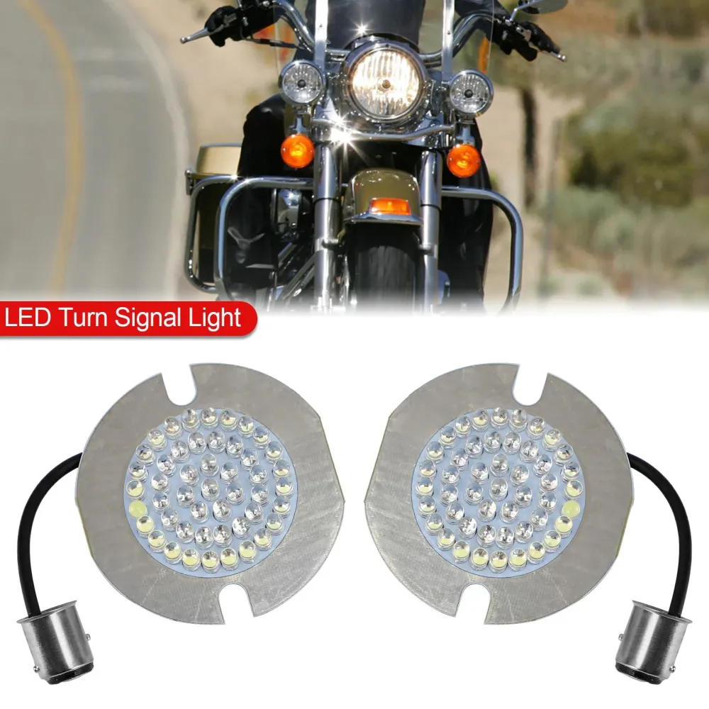 1157 Lâmpada de lâmpada traseira de volta LED ajuste para Dyna Touring Electra Glide Road King Red