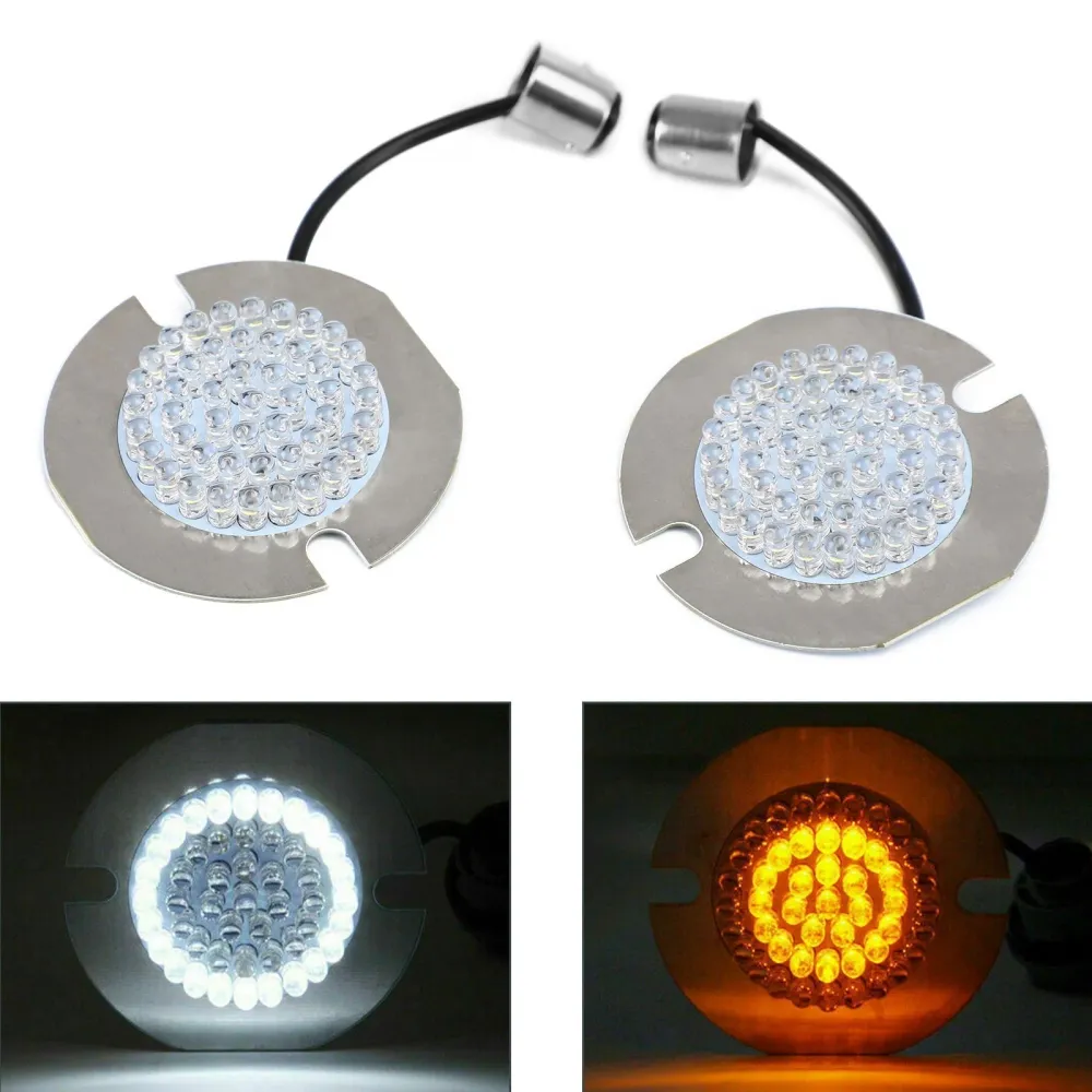 1157 Lâmpada de lâmpada traseira de volta LED ajuste para Dyna Touring Electra Glide Road King Red
