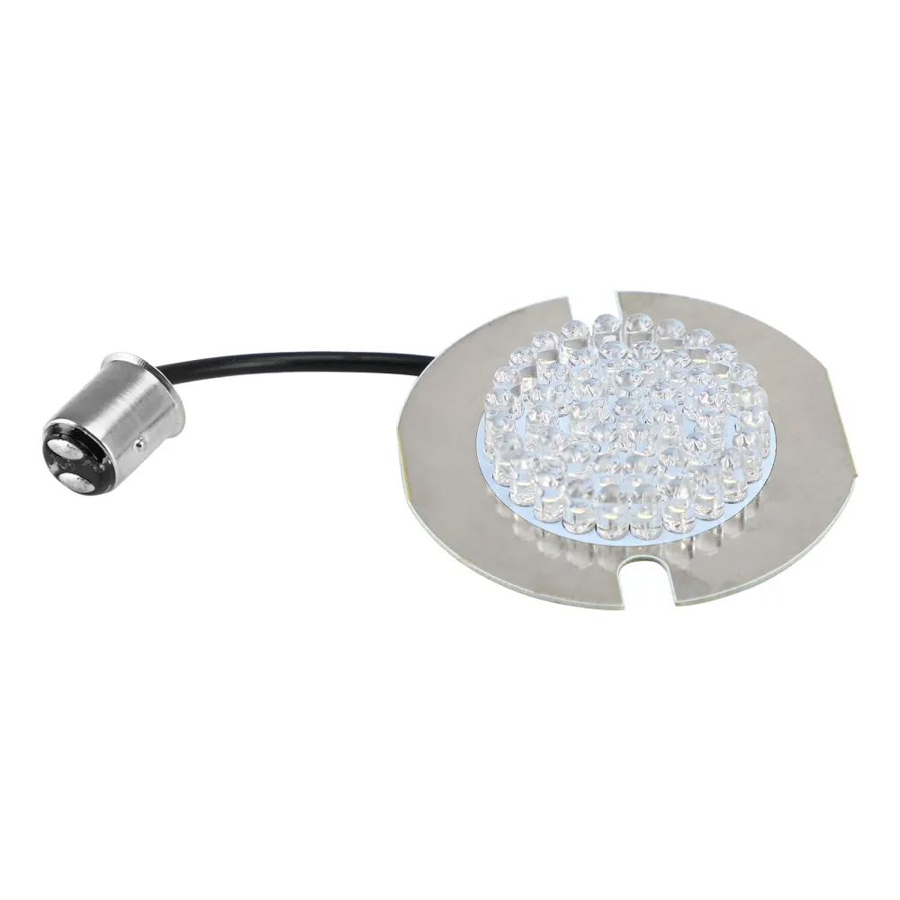 1157 Lâmpada de lâmpada traseira de volta LED ajuste para Dyna Touring Electra Glide Road King Red