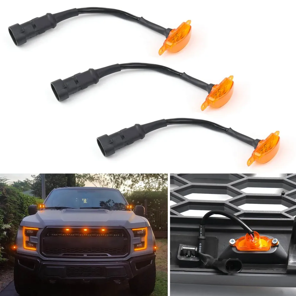 F -150 F150 2015 - 2019 FORD 3X GRANDE GRANDE LED GRILLE LIGH