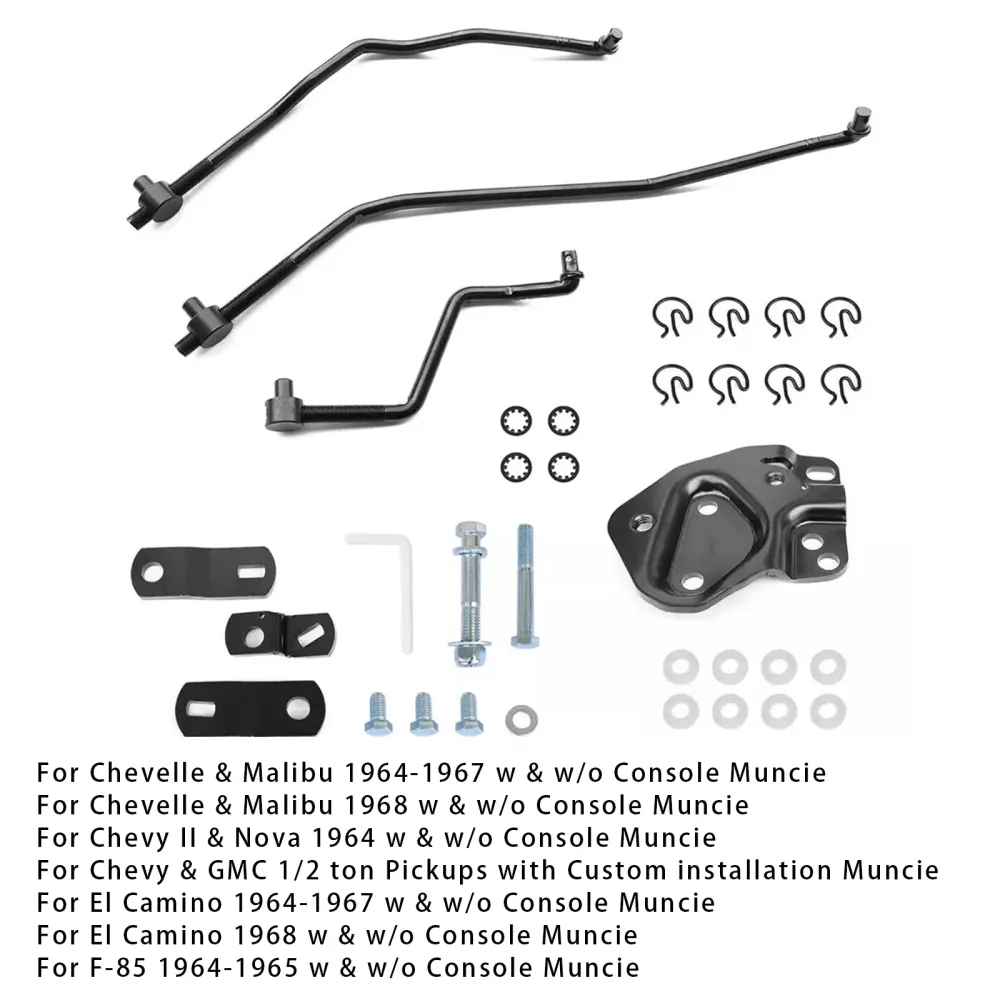 1964-1966 Impala 4 Speed shifter Linkage Kit 37333163