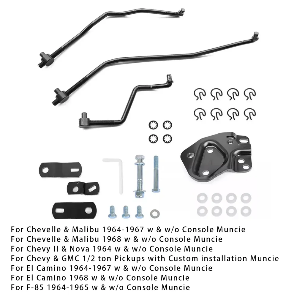 1964-1967 Chevelle El Camino 4 Speed Shifter Linkage Kit 3733163