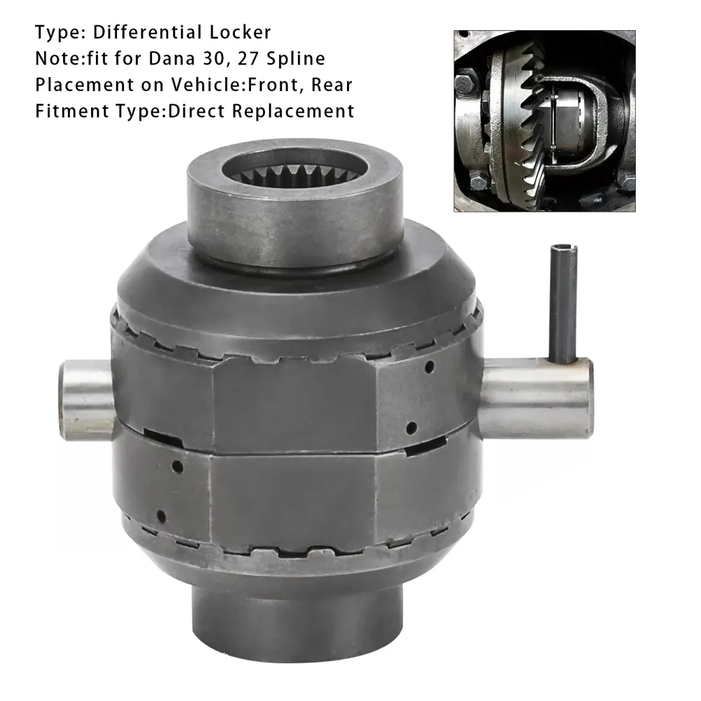 1975-1989 Volvo 245 traseiro ajuste Dana 30, 27 Spline Front Difference Locker SLD3027