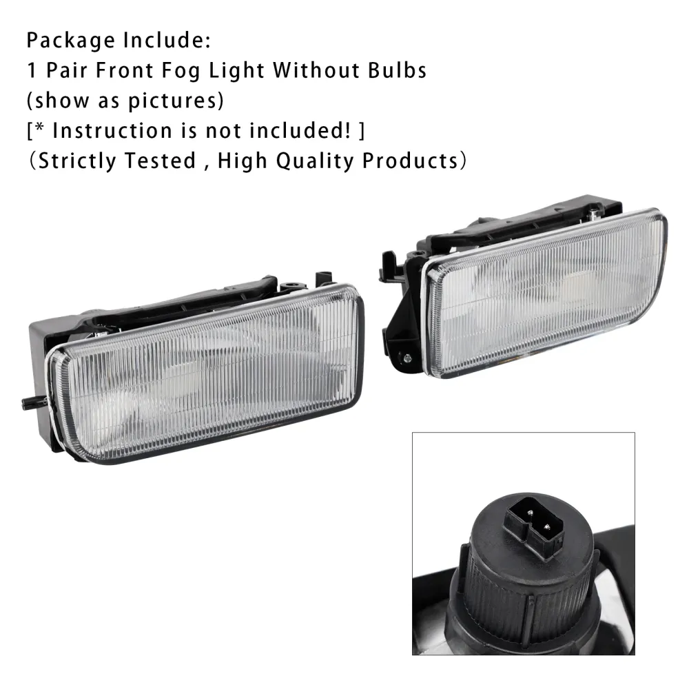 1992-1998 BMW E36 3 Série 3 Compare o pára-choque dianteiro Luz sem lâmpadas