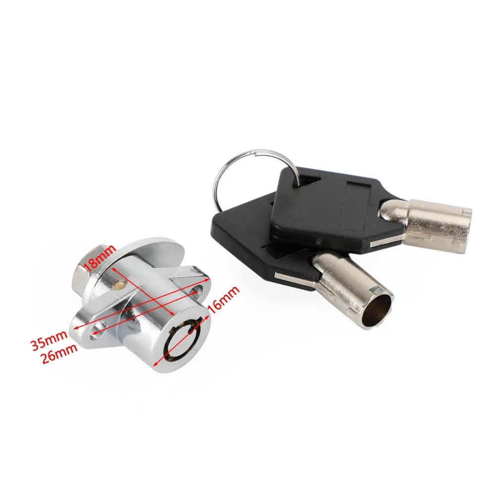 1993-2013 Touring Electra Street Glide Road King Saddlebag Lock 4 Chaves