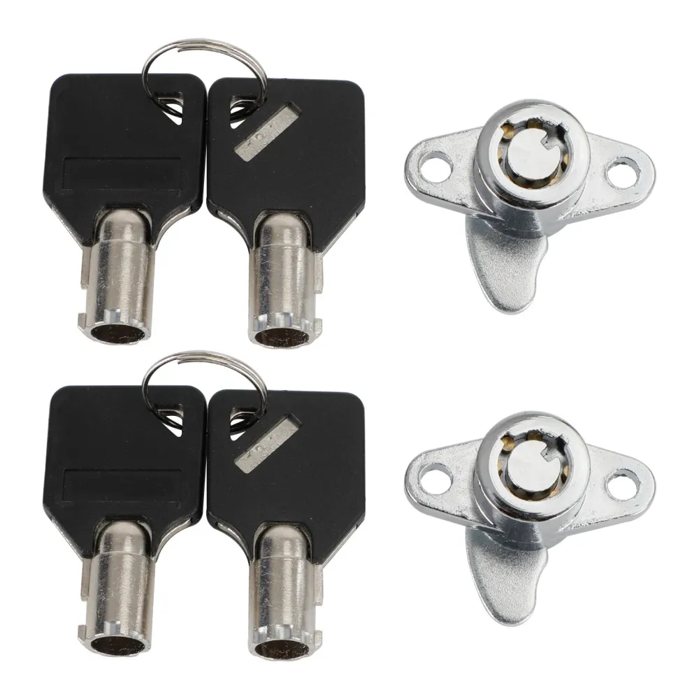 1993-2013 Touring Electra Street Glide Road King Saddlebag Lock 4 Chaves