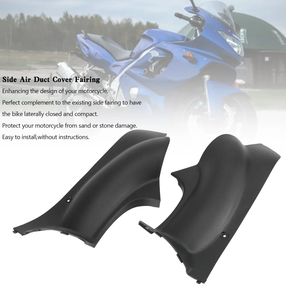 1996-2007 Yamaha YZF600 R Thundercat Side Air Duct Top Cover Painel de carenagem