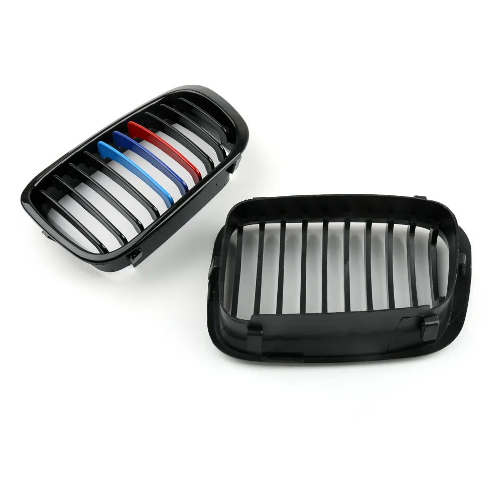 1998-2001 BMW E46 3 Série 4 Porta M-cor da grade de capuz de rim da cor dia frontal grade