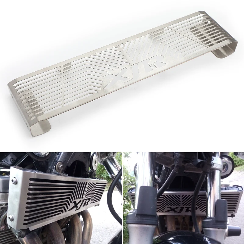 1998-2008 Yamaha XJR 1300 XJR1300 Silver Radiator Grill Guard Protector Genérico