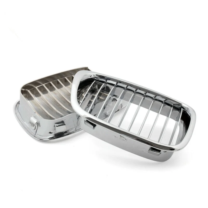 1999-2003 BMW E39 5 Série Chrome Fronted Kidney Grill Grille Grille 51132497261 51132497262 51137005838 51137005837 genérico