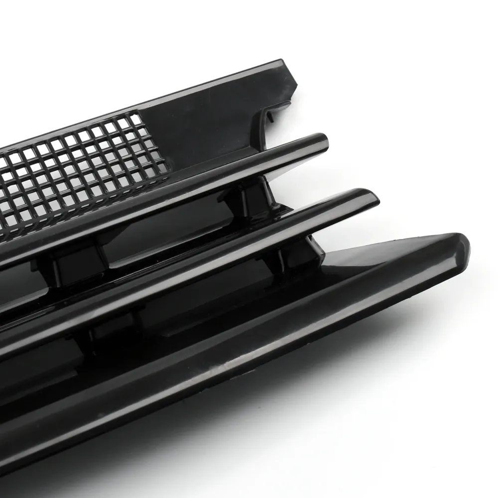1999-2006 VW Golf Mk4 Front Bumper Sport Mesh Badgeless Hood Grill Black