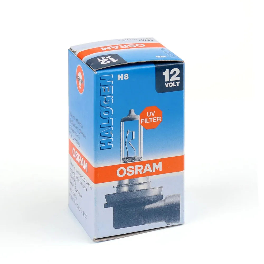 1pc Osram H8 12V 35W 3200K Halogen Original Fartlight Bulb feito na Alemanha genérico
