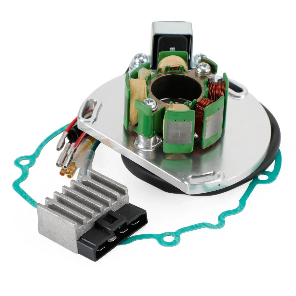 2000-2004 SXS 125 SX EXC MXC 200 (2K-2) MAGNETO STATOR+RETIFICADOR DE TOLATA+JUNJA+