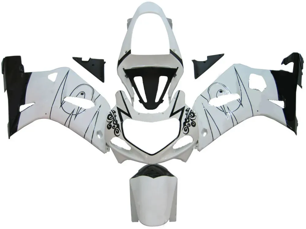2001-2003 Suzuki GSXR 750 FATAÇÕES BRANCAS BLANCA ALSTARE CORONA RACING GENERIC