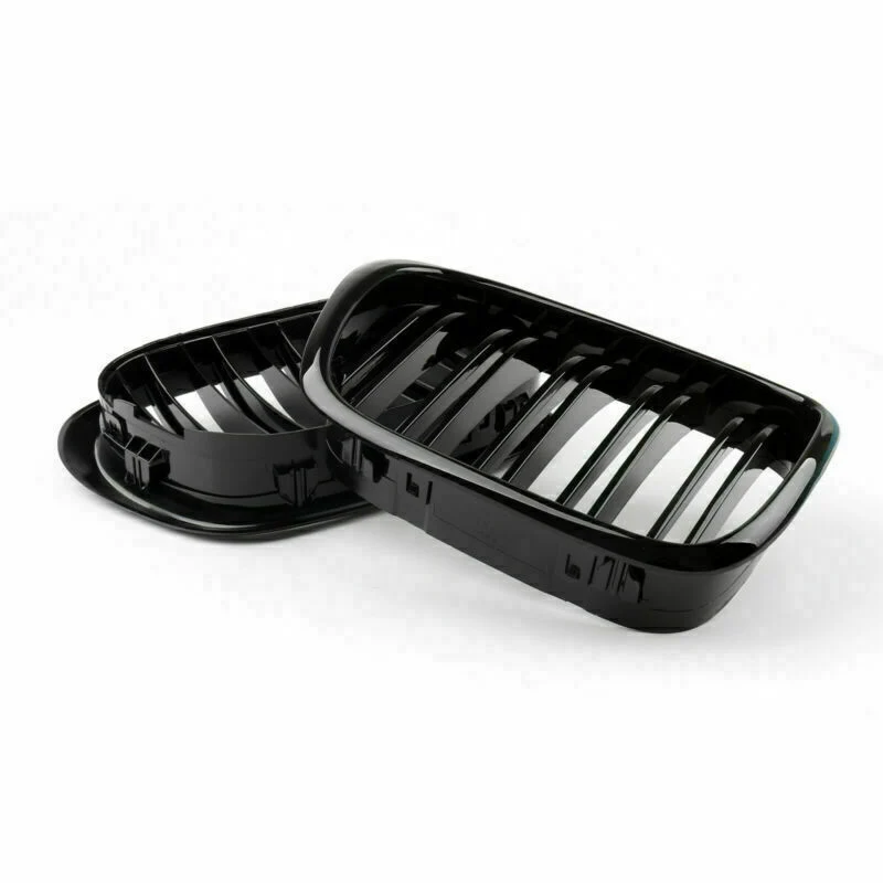2001-2004 BMW 5 Série E39 Front Gloss Black Ridney Hood Grille Grill Generic
