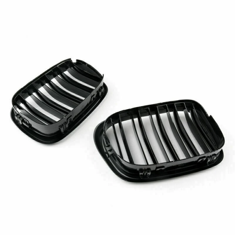 2001-2004 BMW 5 Série E39 Front Gloss Black Ridney Hood Grille Grill Generic
