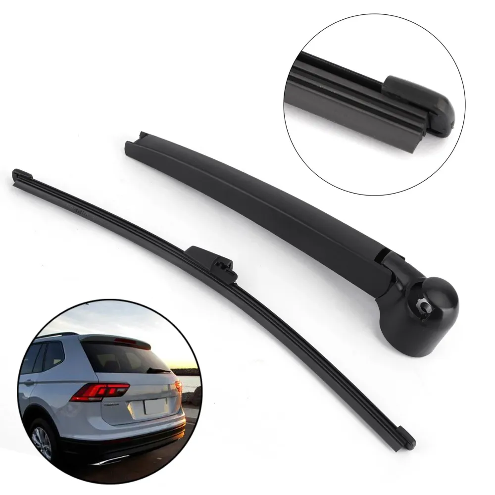 2001-2009 VW Polo 9n BJ TRANSHEIRA Janela traseira Windshield Braço Blade Black Generic