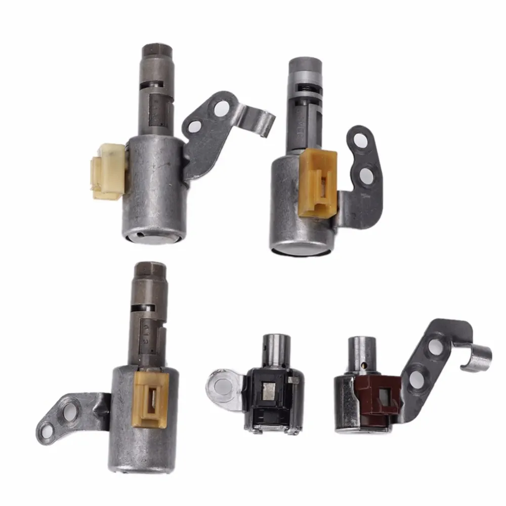 2002-2004 Toyota Camry 2.4L (2004 Camry 2.4L 3.3L 3.0L) Solenóide de transmissão 5pcs U140 U240 para Toyota RAV4 Camry Hig...