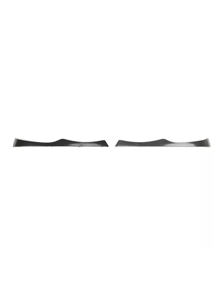 2002-2005 BMW E46 330I 330XI 325I 325XI 2PCS Tiras da tampa do farol superior