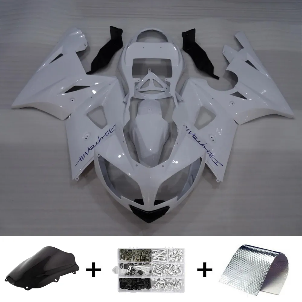 2002-2005 Triumph Daytona 600 AMOTOPART Injeção de injeção Kit Bodywork Plastic ABS #105