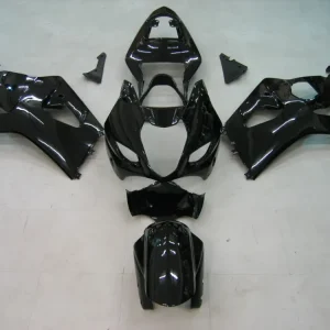 2003-2004 Suzuki GSXR 1000 All Black Suzuki Racing Fairings genéricos