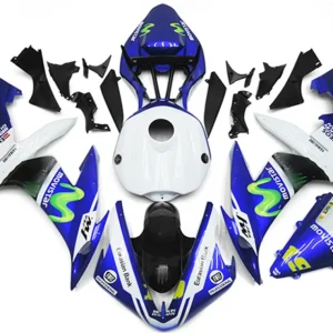 2004-2006 Yamaha YZF 1000 R1 Kit de carenagem de injeção Plástico ABS #27