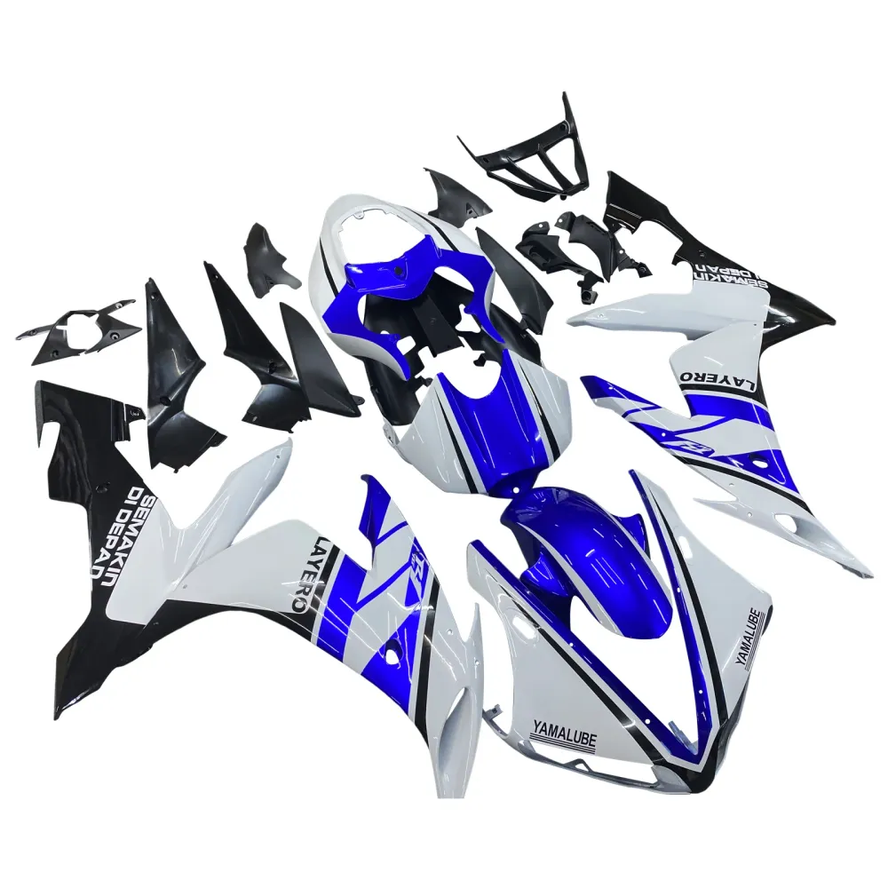 2004-2006 Yamaha YZF 1000 R1 Kit de carenagem Bodywork ABS PLÁSTICO