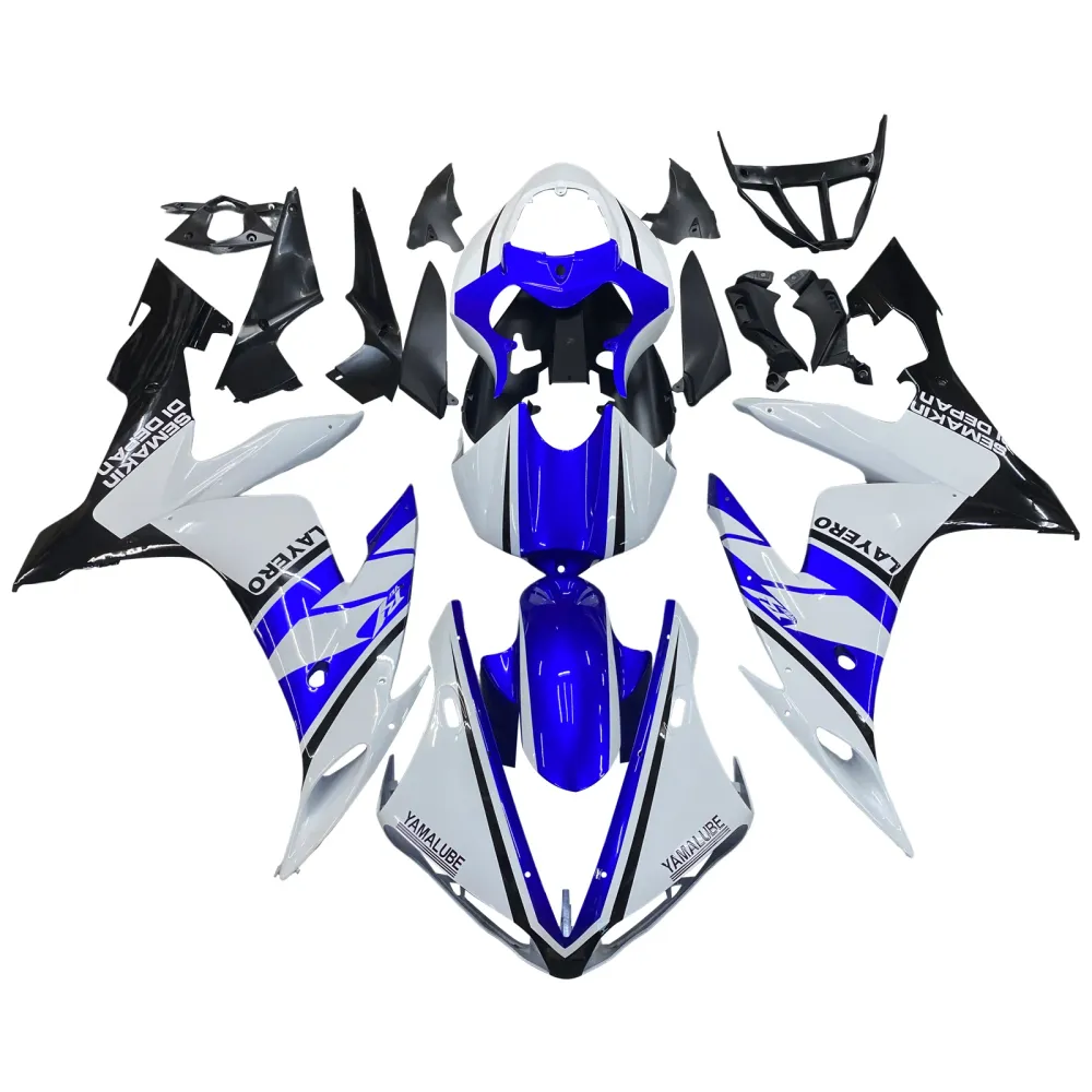 2004-2006 Yamaha YZF 1000 R1 Kit de carenagem Bodywork ABS PLÁSTICO